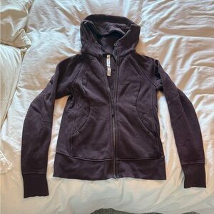 lululemon athletica Dark Maroon Hoodie Jacket